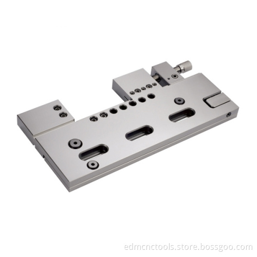 easy to use x,y,z 3 axis horizontal adjustable wire edm vise